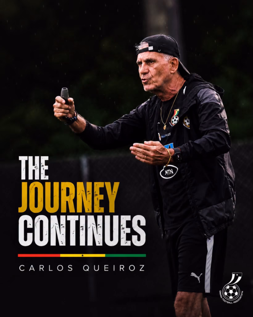 Carlos Queiroz Reappointed Black Stars Coach