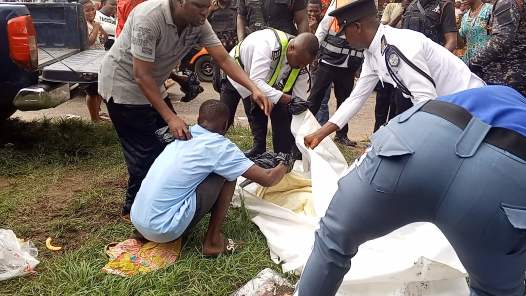 Kumasi forklift accident
